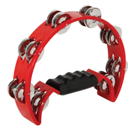 MANO PERCUSSION DOUBLE HALF-MOON TAMBOURINE