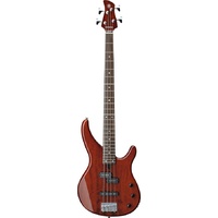 Yamaha TRBX174EW-RB 4-String Exotic Wood Bass Guitar Root Beer