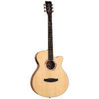 Tanglewood Strada Solid Top Super Folk Acoustic Electric Guitar