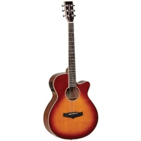 TANGLEWOOD TW4SB WINTERLEAF SUPER FOLK C/E SUNBURST