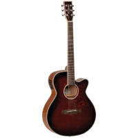 TANGLEWOOD TW4WB WINTERLEAF SUPER FOLK C/E WHISKEY BARREL BURST