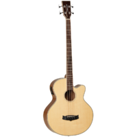 TANGLEWOOD TW8AB WINTERLEAF ACOUSTIC BASS CE NATURAL GLOSS SPRUCE/ MAHOGANY