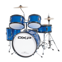 DXP JUNIOR DRUM KIT 5-PIECE METALLIC BLUE