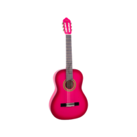 Valencia 1/4 Size Student Guitar (Pink)