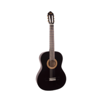 Valencia 3/4 Size Student Guitar (Black)