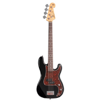VEP34FR 3/4 Size Short Scale Bass Guitar - Black