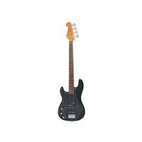 SX VEP62LHB PJ Style Left Handed Bass Guitar - Black