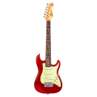 SX VES12 1/2 VINTAGE STYLE ELECTRIC GUITAR - CANDY APPLE RED